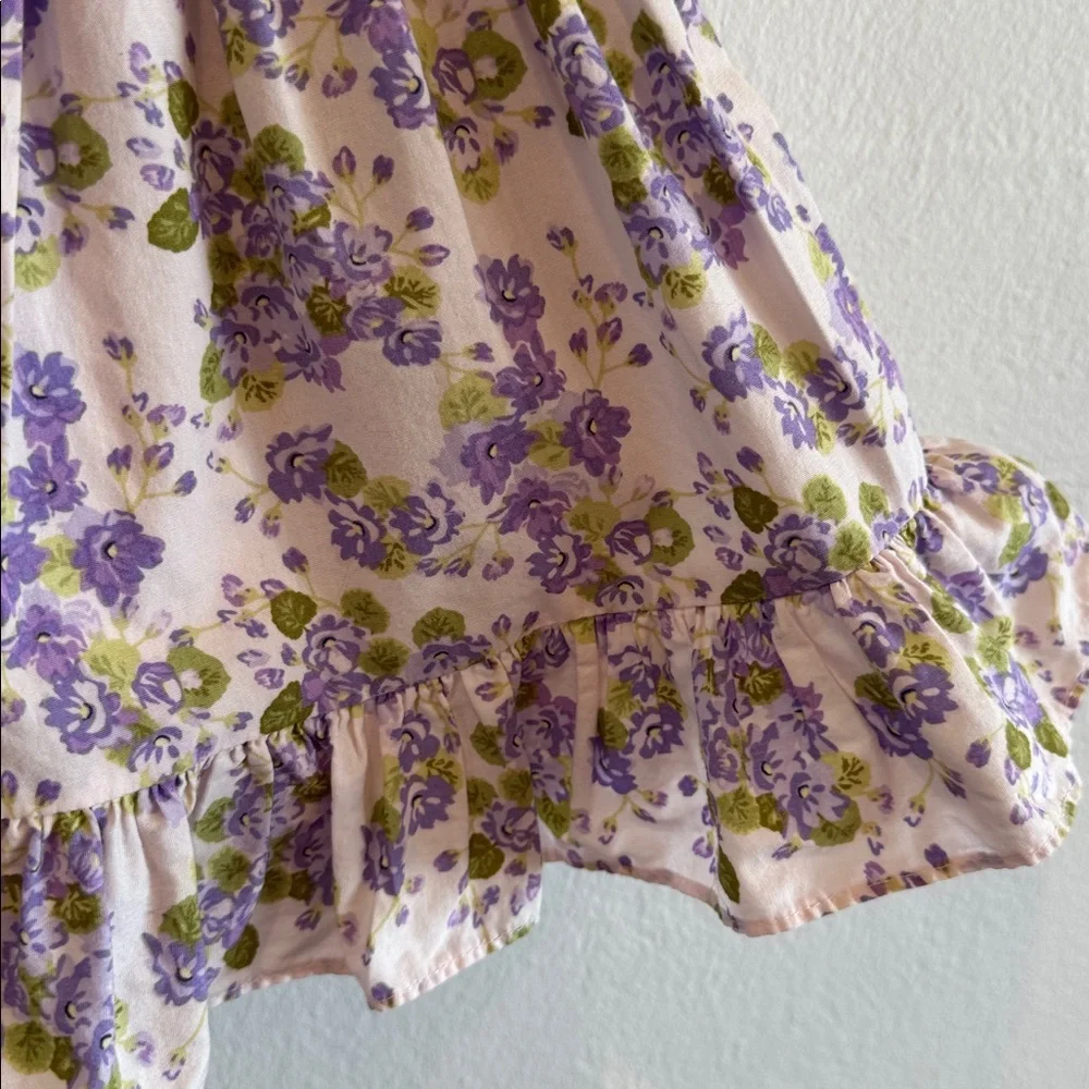 iris & ivy Floral Dress in Purple and Green smocked detail
18 months - Picture 3 of 8